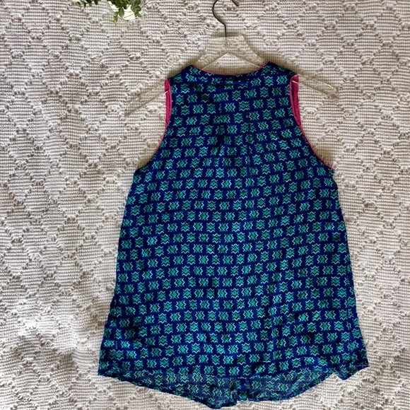 Maeve tribal print button down top, size 4 - Picture 6 of 6